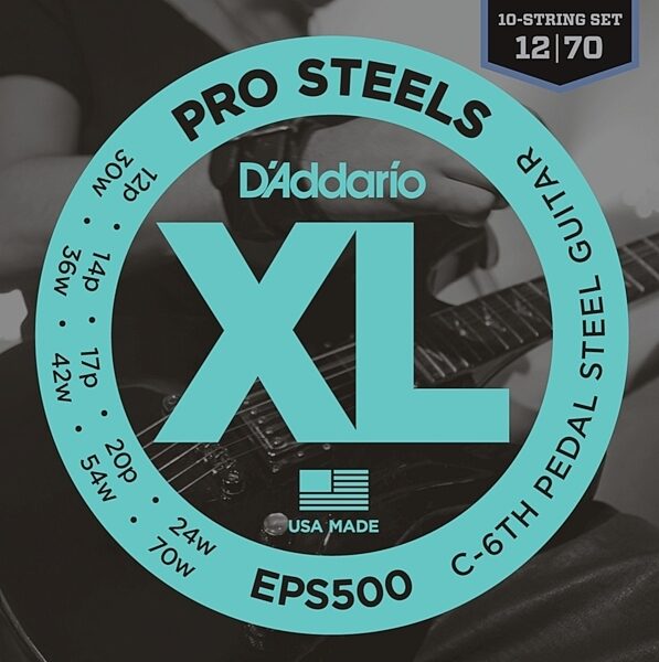 D'Addario EPS Pedal Steel Strings, EPS500