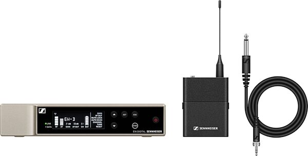 Sennheiser EW-D Ci1 Instrument Set Wireless System, Band Q1-6 (470.2-526 MHz), Action Position Front