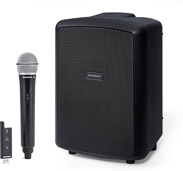 Samson Expedition Explor Battery-Powered Portable PA System with Handheld Wireless Microphone, New, Main