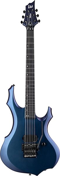 ESP LTD F-1001 Electric Guitar, Violet Andromeda Satin, Action Position Back