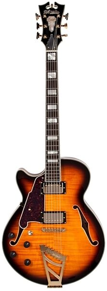 D'Angelico EXSSL Semi-Hollowbody Electric Guitar, Left-Handed (with Case), Main