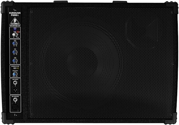 Behringer F1220A Powered Floor Monitor (125 Watts, 1x12"), Top