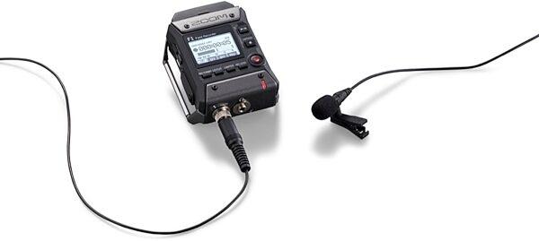 Zoom F1-LP F1 Portable Field Recorder with Lavalier Microphone, New, ve