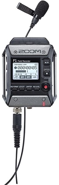 Zoom F1-LP F1 Portable Field Recorder with Lavalier Microphone, Blemished, Main
