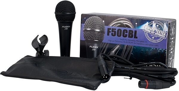 Audix Fusion F50 Vocal Microphone Combo Pack, Main