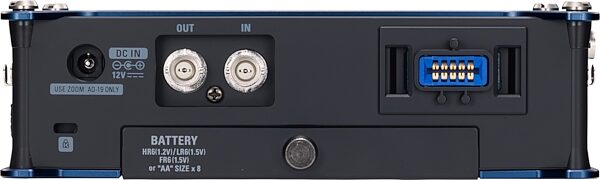 Zoom F8n Multi-Track Recorder, Main Back