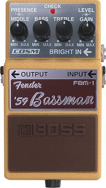 Boss FBM-1 Fender Bassman Pedal, Main