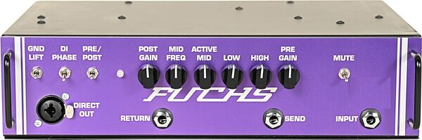 Fuchs FBT-300 SVT-Style Bass Amplifier Head (300 Watts), Blemished, Action Position Front