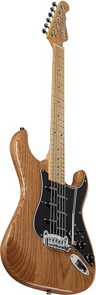 G&L Fullerton Deluxe Comanche Electric Guitar, Maple Fingerboard (with Case), Angled Front