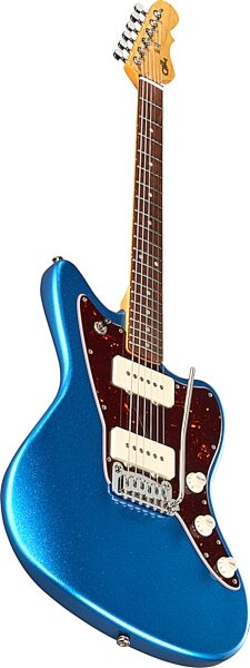 G&L Fullerton Deluxe Doheny Electric Guitar, Caribbean Rosewood Fingerboard (with Case), Angled Front