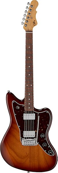 G&L Fullerton Deluxe Doheny HH Electric Guitar, Caribbean Rosewood Fingerboard (with Case), Main