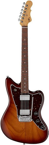 G&L Fullerton Deluxe Doheny HH Electric Guitar (with Gig Bag), Action Position Back