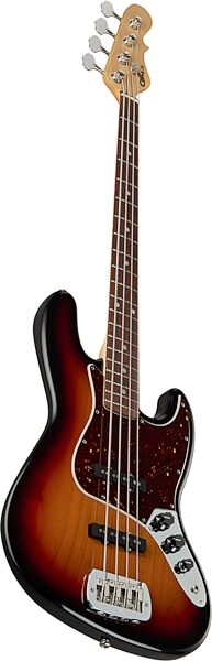 G&L Fullerton Deluxe JB Bass Guitar, Angled Front