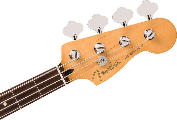 Fender Player II Precision Electric Bass, with Rosewood Fingerboard, Coral Red, Action Position Back