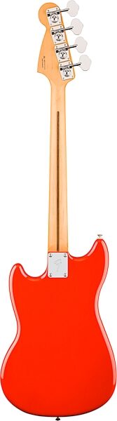 Fender Player II Mustang PJ Electric Bass, with Rosewood Fingerboard, Coral Red, Action Position Back