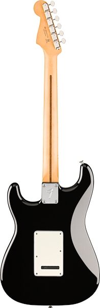 Fender Player II Stratocaster HSS Electric Guitar, with Maple Fingerboard, Black, Action Position Back