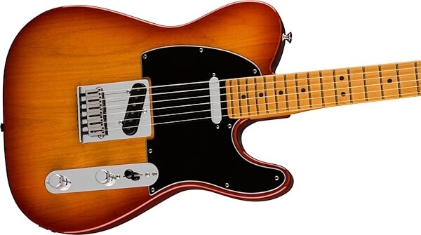 Fender Player Plus Telecaster Electric Guitar, Maple Fingerboard (with Gig Bag), Action Position Back