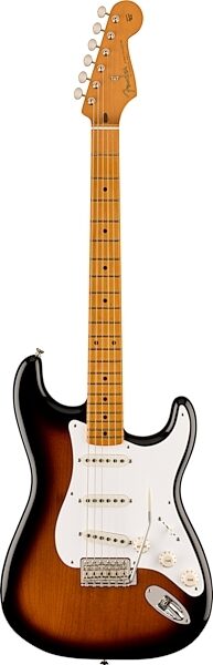 Fender Vintera II '50s Stratocaster Electric Guitar, Maple Fingerboard (with Gig Bag), 2-Color Sunburst, Action Position Back