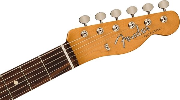 Fender Vintera II '60s Telecaster Electric Guitar, Rosewood Fingerboard (with Gig Bag), Sonic Blue, Action Position Back