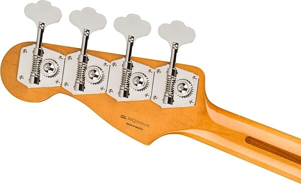 Fender Vintera II '50s Precision Electric Bass, Maple Fingerboard (with Gig Bag), Black, Action Position Back