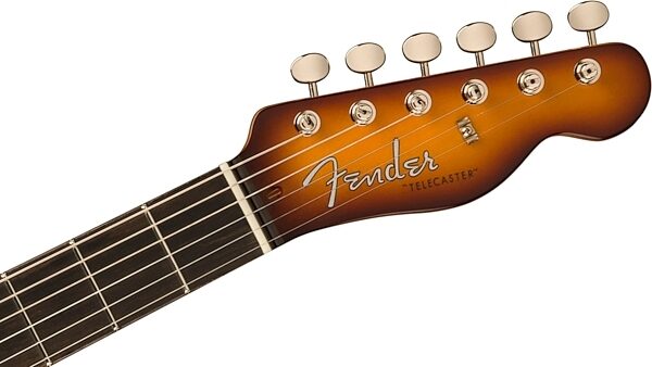 Fender Limited Edition Suona Telecaster Thinline Electric Guitar (with Case), Violin Burst, Action Position Back