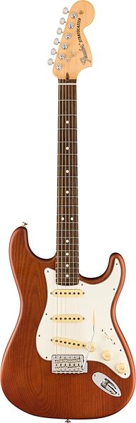 Fender Limited Edition American Performer Timber Stratocaster Electric Guitar, with Rosewood Fingerboard, Sassafras Mocha, Open Box (Very Good), Action Position Back