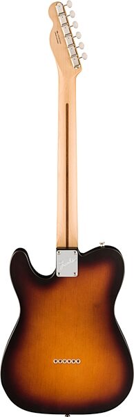 Fender Limited Edition American Performer Timber Telecaster Electric Guitar, with Rosewood Fingerboard, Pine, 2 Color Sunburst, Action Position Back