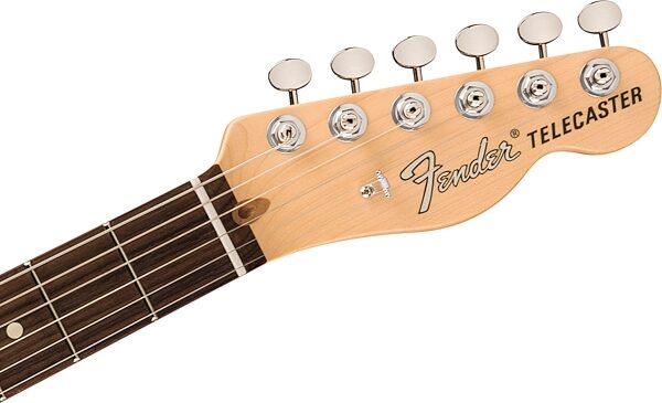 Fender Limited Edition American Performer Timber Telecaster Electric Guitar, with Rosewood Fingerboard, Pine, 2 Color Sunburst, Action Position Back