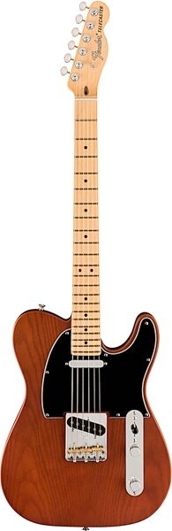 Fender Limited Edition American Performer Telecaster Electric Guitar, with Maple Fingerboard, Sassafras, Mocha, Action Position Back
