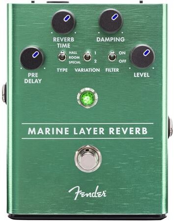 Fender Marine Layer Reverb Pedal, New, Main