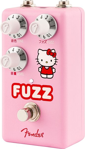 Fender x Hello Kitty Fuzz Pedal, Action Position Front