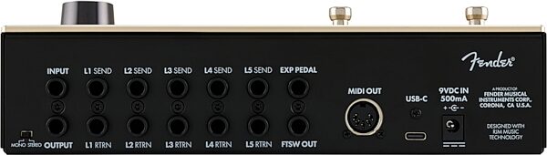 Fender Switchboard Effects Operator, New, Action Position Back