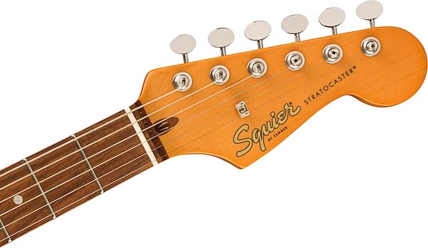 Squier Limited Edition Classic Vibe '60s Stratocaster HSS Electric Guitar, Laurel Fingerboard, Sienna Sunburst, Action Position Back
