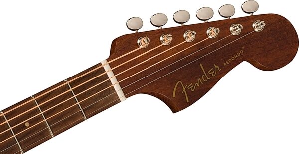 Fender Redondo Special Acoustic-Electric Guitar (with Gig Bag), Honey Burst, Open Box (Very Good), Action Position Back