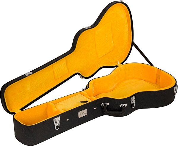 Fender King Vintage Acoustic-Electric Guitar (with Case), Aged Natural, Open Box (Very Good), Action Position Back