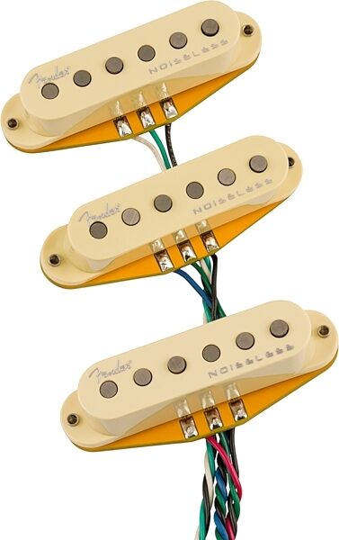 Fender Custom ML Ultra Noiseless Stratocaster Pickup Set, New, Action Position Front
