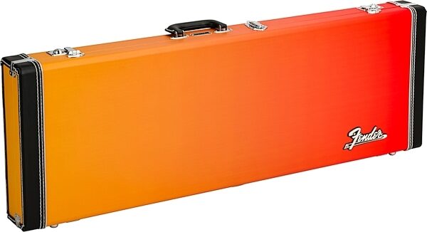 Fender Ombre Electric Guitar Case, Tequila Sunrise, USED, Blemished, Action Position Back