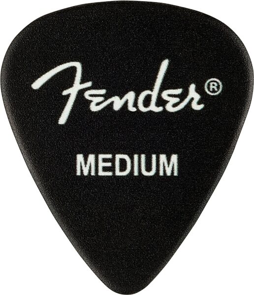 Fender Tom DeLonge TTS 351 Celluloid Guitar Picks, 6-Pack, Action Position Back
