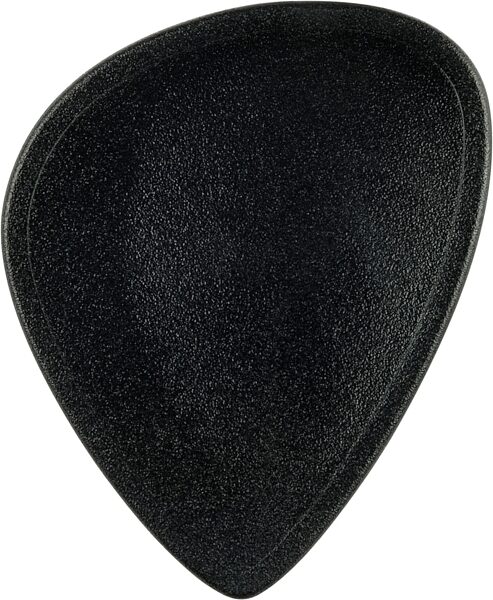 Fender Offset Guitar Picks, Black, 0.83 millimeter, 6-Pack, Medium, Action Position Back