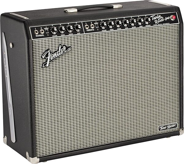 Fender Tone Master Twin Reverb Guitar Combo Amp (200 Watts, 2x12"), New, Action Position Back