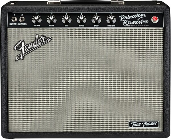 Fender Tone Master Princeton Reverb Guitar Combo Amplifier (50 Watts, 1x10"), New, Action Position Back