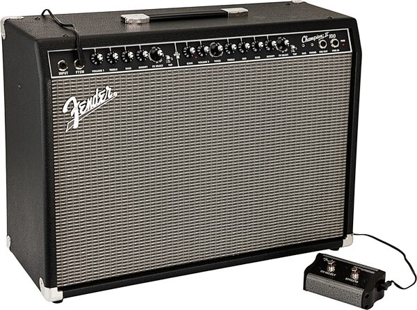 Fender Champion II 100 Guitar Combo Amplifier (2x12", 100 Watts), New, Action Position Back