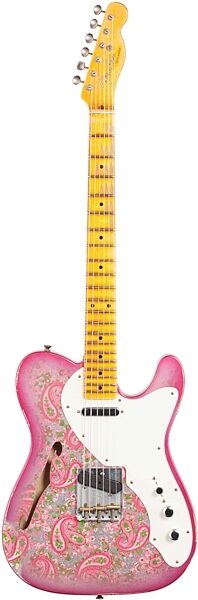 Fender Custom Shop Limited Edition '50s Telecaster Thinline Relic Electric Guitar (with Case), Action Position Back