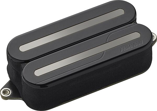 Fishman Fluence Modern Open-Core HB-6 Ceramic Humbucker Electric Guitar Pickup, Black with Black Nickel Blades, Action Position Back