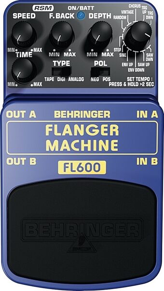Behringer FL600 Flanger Machine Pedal, Main