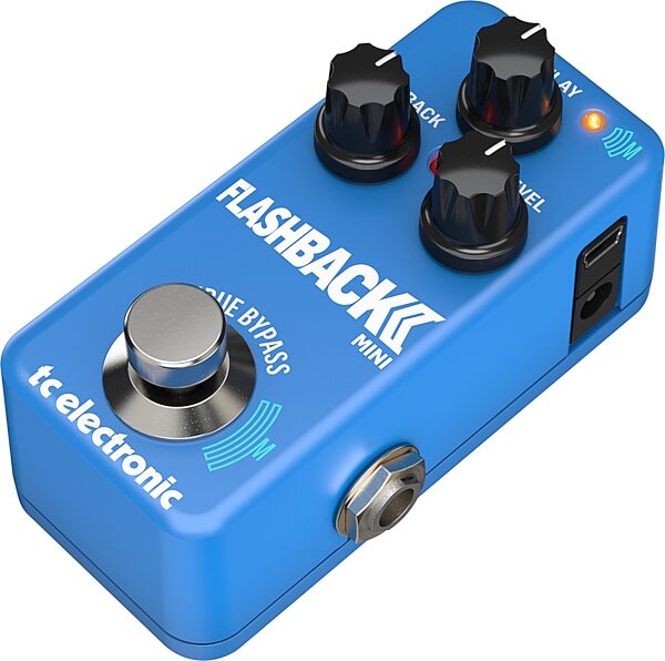 TC Electronic Flashback 2 Mini Delay Pedal, Action Position Back