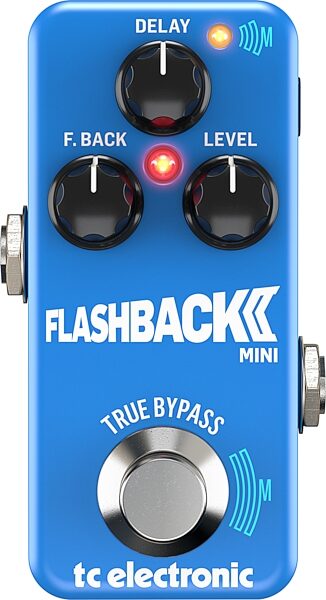 TC Electronic Flashback 2 Mini Delay Pedal, Action Position Back