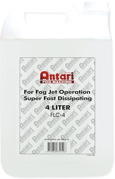 Antari FLC4 Super Light Fog Fluid, 4 Liter, Action Position Back