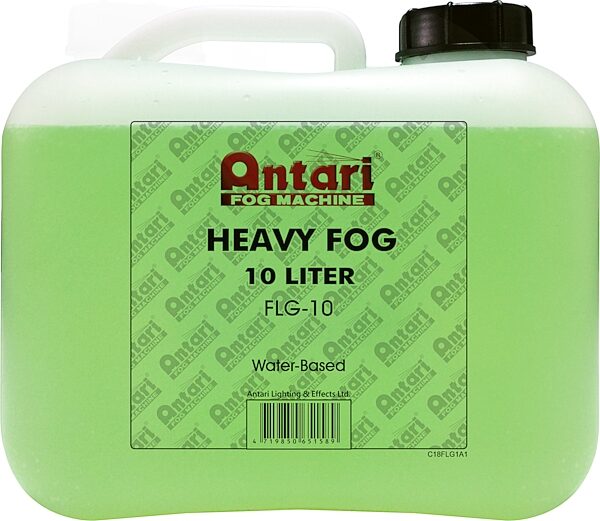 Antari FLG10 Standard Fog Fluid, 10 Liter, Action Position Back