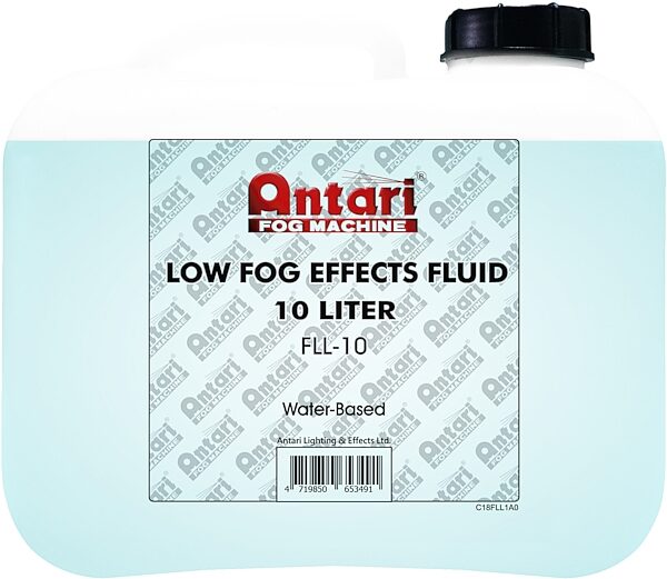 Antari Low Lying Fog Fluid, 10 Liter, Action Position Back